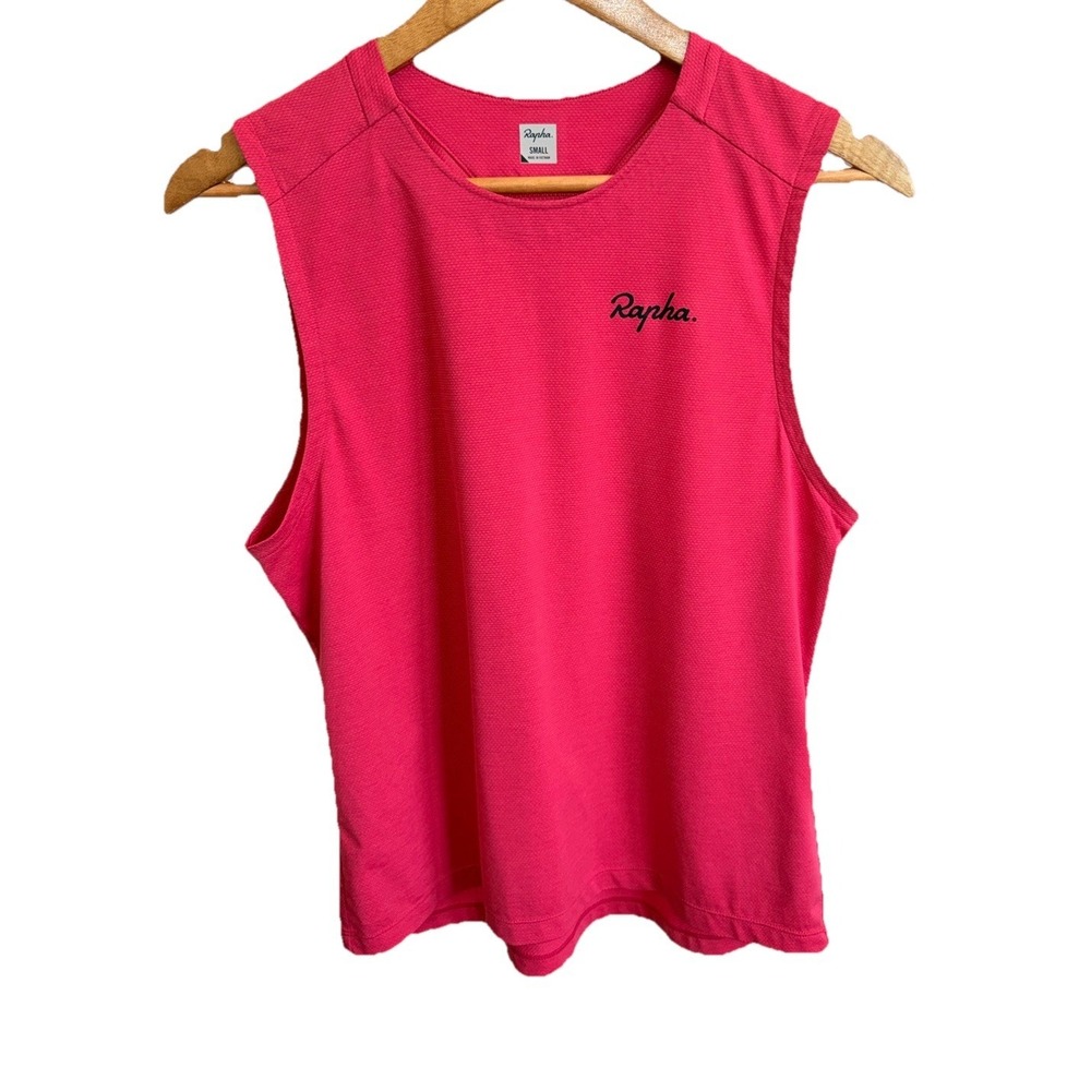 Rapha Trail Performance Shirt Womens Small Bright Pink Lightweight Hiking